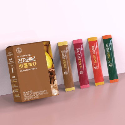 Trà Hot Kombucha Healslab Hàn Quốc Vị Bưởi Chanh Citron