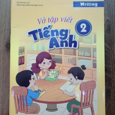 Sách - Vở Tập Viết Tiếng Anh Lớp 2