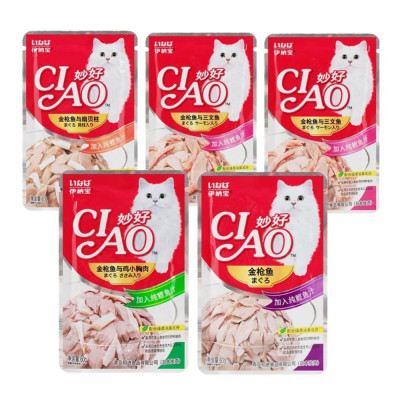 PATE CIAO DÀNH CHO MÈO TÚI 60G 