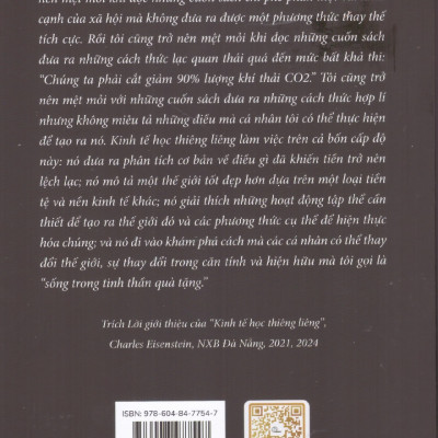 Sacred Economic - Kinh tế học thiêng liêng - Ý nghĩa tinh thần của Tiền bạc, Quà tặng và Cộng đồng 
