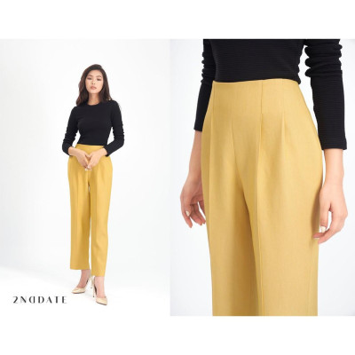 Quần cạp cao ống suông TR016L