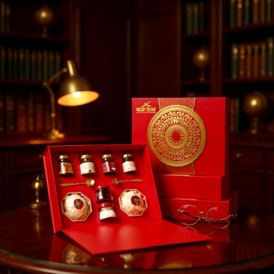 SET QUÀ YẾN SÀO CAO CẤP  - 4 TRONG 1 - YẾN THIÊN NHIÊN KHÁNH HÒA - ĐỆ NHẤT YẾN ĐẢO