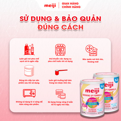 Combo 1 Hộp Thực Phẩm Bổ Sung Meiji Mama Milk Và 1 Hộp Sản Phẩm Dinh Dưỡng Công Thức Meiji Growing Up Formula