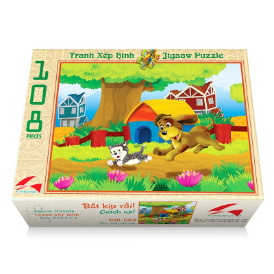 Tranh Xếp Hình 108 Mảnh - Bắt Kịp Rồi ! 108-083