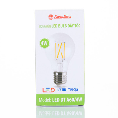 Led dây tóc ánh sáng vàng 4W