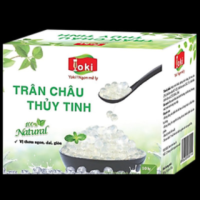 Trân châu thủy tinh Yoki 300g (10*30g)