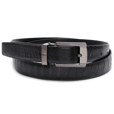 Thắt Lưng Nữ Da Đà Điểu Huy Hoàng HT5401 - Đen