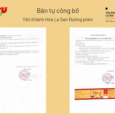 [COMBO 3 HŨ ] Yến Khánh Hòa La San Đường Phèn