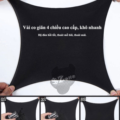 Áo bơi nam ngắn tay chống nắng, chống tia UV, ổn định thân nhiệt