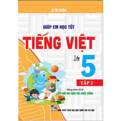 Combo Giúp em học tốt tiếng việt lớp 5 - tập 1 + 2  (dùng kèm sgk kết nối tri thức với cuộc sống)  - HA