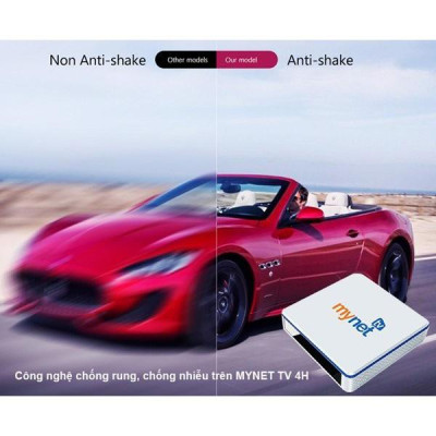 Box Mytv Net 1 - Android TV 13 - RAM 2GB + 16GB - Kèm Remote Giong Nói - Hàng Chính Hãng