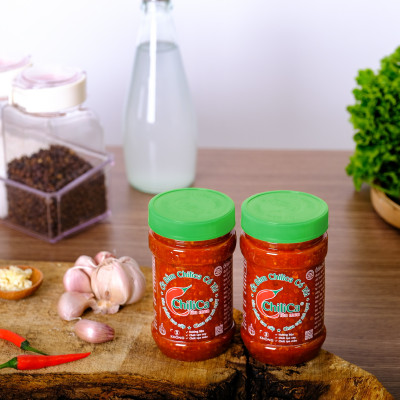 Ớt Bằm Chilica Có Tỏi 212g