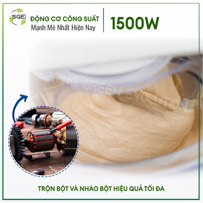 Máy Trộn Thực Phẩm, Máy Đánh Trứng, Máy Nhồi Bột, Máy Đánh Kem MIXER 10L Cao Cấp. Trộn Mọi Loại Thực Phẩm, Tốc Độ Cao, Tiết Kiệm Điện, Hàng Nhập Khẩu 