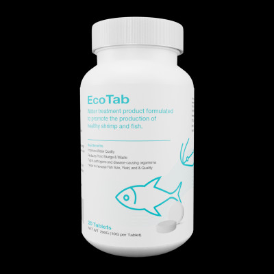 Viên Nén Vi Sinh Xử Lý Bùn Đáy Ao - EcoTab Hộp 20 Viên