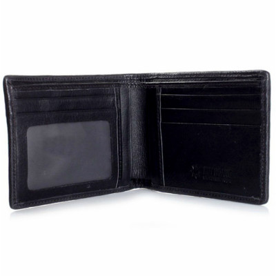 HT2232-33-34-35 - Ví nam Huy Hoàng da cá sấu gù chân màu đen, nâu đỏ, vàng bò, nâu đất