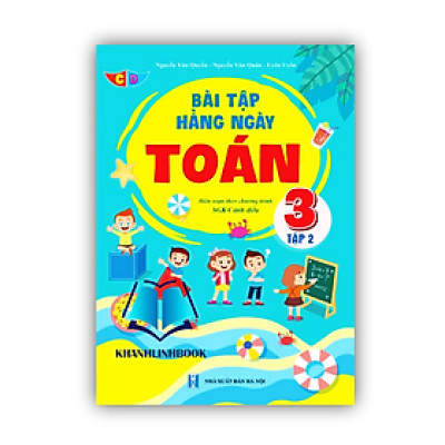 Sách - Bài Tập Hằng Ngày Toán 3 - Tập 2 - Cánh Diều