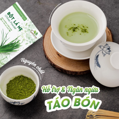 Bột lá hẹ nguyên chất Goce - 72g (24 gói x 3g)