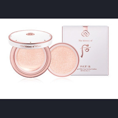 Phấn nước đa năng chống nắng và nâng tông Whoo GJH Seol Radiant White Tone Up Sun Cushion SPF50+/PA+++
