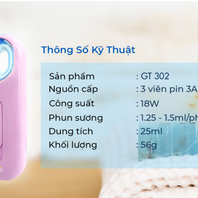 |GIÁ SỐC| Máy Phun Sương Dưỡng Ẩm G-Nano