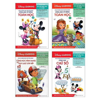 Sách - Disney Learning - Cùng Học Chữ Cái Tiếng Anh - Tập 2 - Tân Việt Books