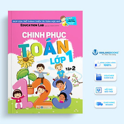 Tủ Sách Tư Duy Toán Học Hàn Quốc - Chinh Phục Toán Lớp 1 Tập 2 - Vanlangbooks