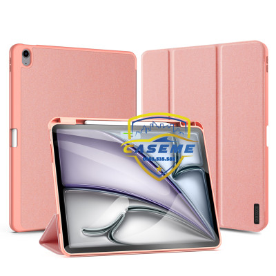 [iPad Air 6 M2] Bao Da Dành Cho iPad Air 6 11 inch M2 2024, iPad Air 6 13 inch M2 2024 Dux Ducis Domo Series Có Khe Cắm Bút - Hàng Chính Hãng
