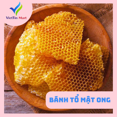 Mật Ong Bánh Tổ Tươi Nguyên Sáp Hộp 500g VietTin Mart
