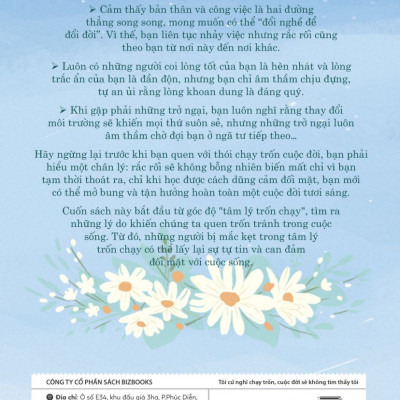 Sách Tôi Cứ Nghĩ Chạy Trốn, Cuộc Đời Sẽ Không Tìm Thấy Tôi - BẢN QUYỀN