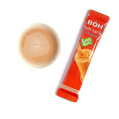 BỘT TRÀ SỮA TRUYỀN THỐNG ÍT NGỌT HIỆU BOH - BOH TEH TARIK ORIGINAL LESS SWEET (12