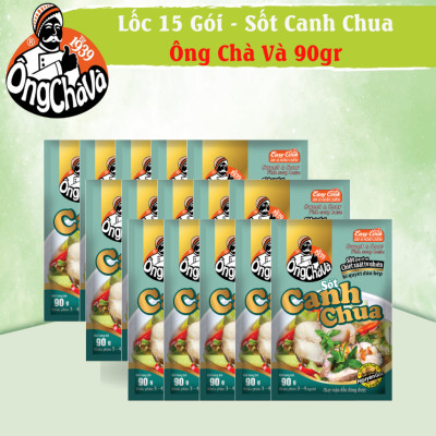 Lốc 15 Gói Sốt Canh Chua Ông Chà Và 90g (Sweet & Sour Fish Soup Base)