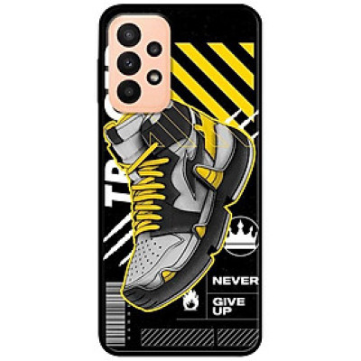 Ốp lưng dành cho Samsung A13 4G mẫu Giày Vàng Đen