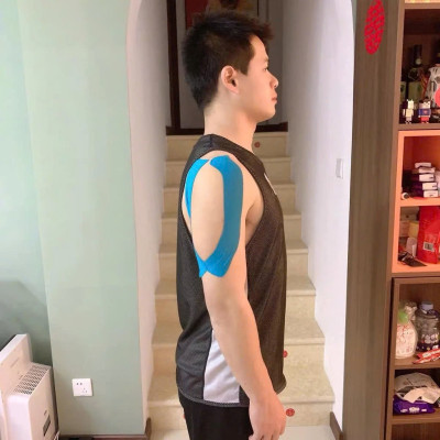 1 Cuộn 2,5cm x 5m Băng Keo Thể Thao Chất Thun Co Giãn Hỗ Trợ Cơ Bắp, Khớp (Kinesiology Tape) - Giao Màu Ngẫu Nhiên