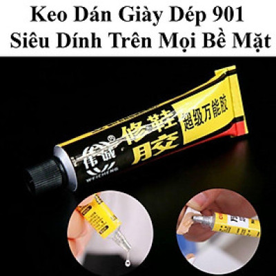 Keo Dán Giày Dép 901 Siêu Chắc Chắn Dán Trên Mọi Bề Mặt
