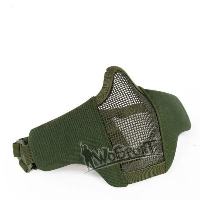 Mặt nạ dây_bảo vệ nửa mặt_thoáng khí_chiến thuật