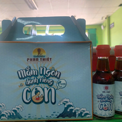 Nước Mắm Dành Riêng Cho Con 40N (8 Chai x 60ml)