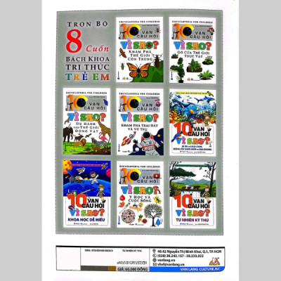 Bách Khoa Toàn Thư Dành Cho Trẻ Em - 10 Vạn Câu Hỏi Vì Sao - Tự Nhiên Kỳ Thú (Tái Bản 2024)