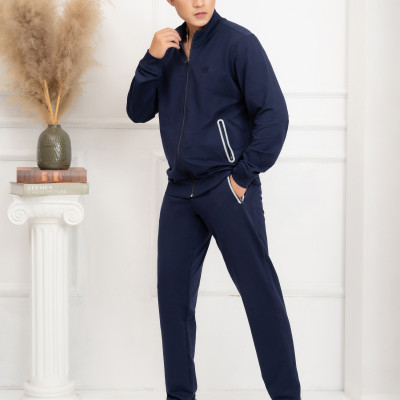 Bộ nỉ kéo khóa nam Aligro BN8