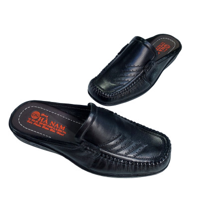 Dép bít mũi nam da bò thật HÀ NAM cao cấp GSB2049