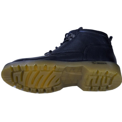 Giày boots nam cao cổ HÀ NAM da bò thật đế đốc tờ cao cấp DT2022