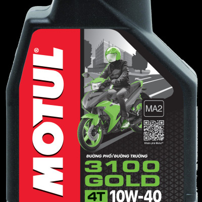 Dầu nhớt xe máy MOTUL 3100 GOLD 4T 10W40