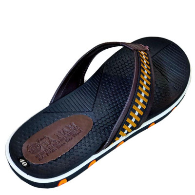 Dép nam xỏ ngón HÀ NAM da bò thật cao cấp DXN2039