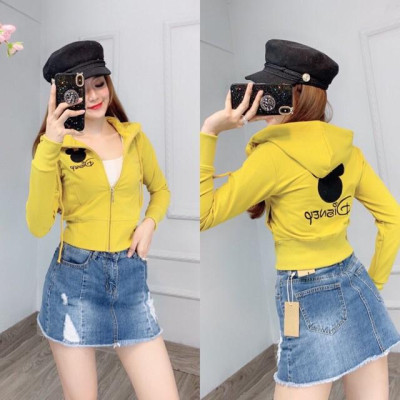 Áo khoát của nữ Desney lửng ngộ nghĩnh phối đẹp-A385