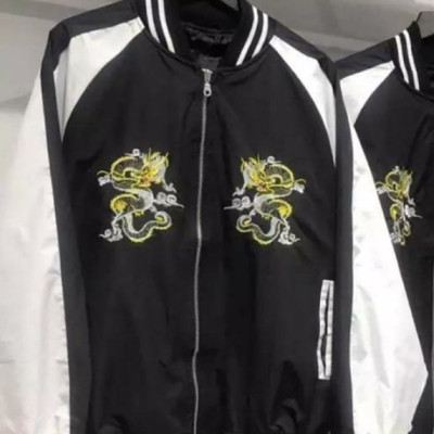 ÁO KHOÁC BOMBER NAM NỮ THÊU RỒNG