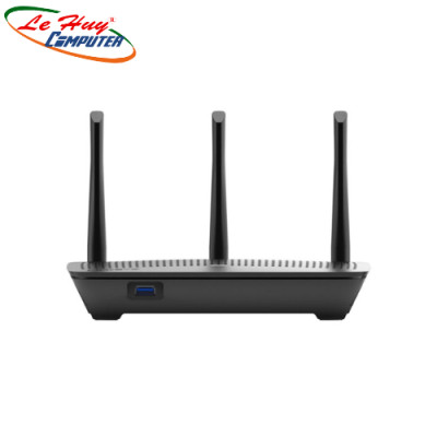 Bộ phát wifi Linksys EA7500S-AH MAX-STREAM (Chuẩn AC/ AC1900Mbps/ 3 Ăng-ten ngoài/ 35 User) Hàng Chính Hãng