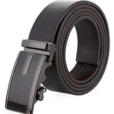 Thắt lưng nam da bò bản lớn 1,4m đầu tăng Huy Hoàng màu nâu HT4145