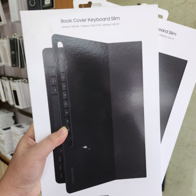 Bao da Book cover bàn phím dành cho samsung Tab S7+/TAB S7 FE/TAB S8+ SLIM EF-DT730 Hàng chính hãng