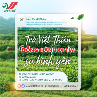 Trà Bắc Việt Thiên - Danh Trà Việt Thiên - 100g