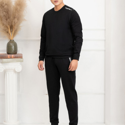 Bộ nỉ nam Aligro màu đen BN5