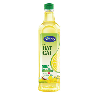 Dầu Hạt Cải Simply (1L / Chai)