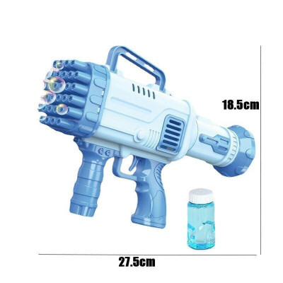 Đồ Chơi Bắn Bong Bóng 32 Nòng Vui Nhộn Kèm Lọ Xà Phòng